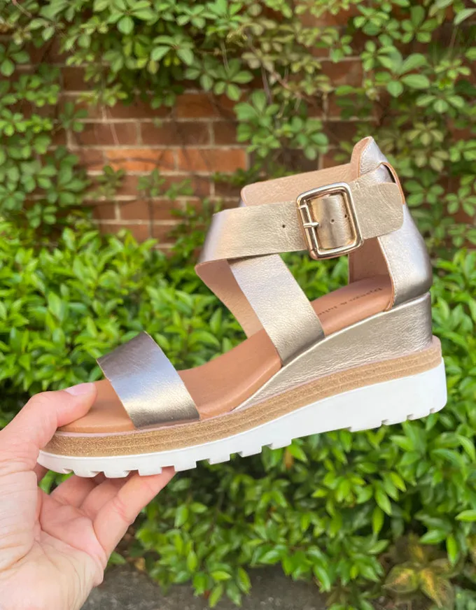 Becker Sandals Champagne