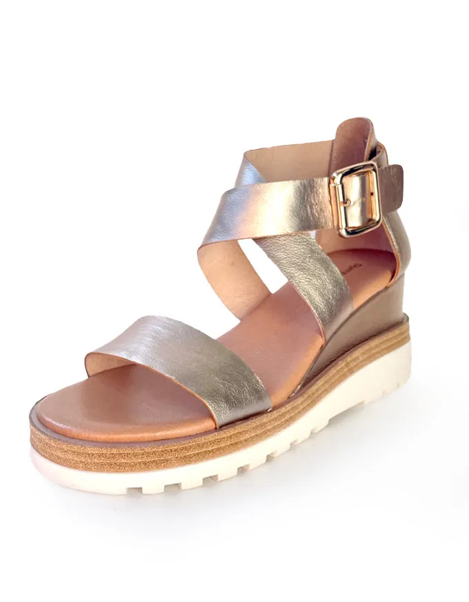 Becker Sandals Champagne
