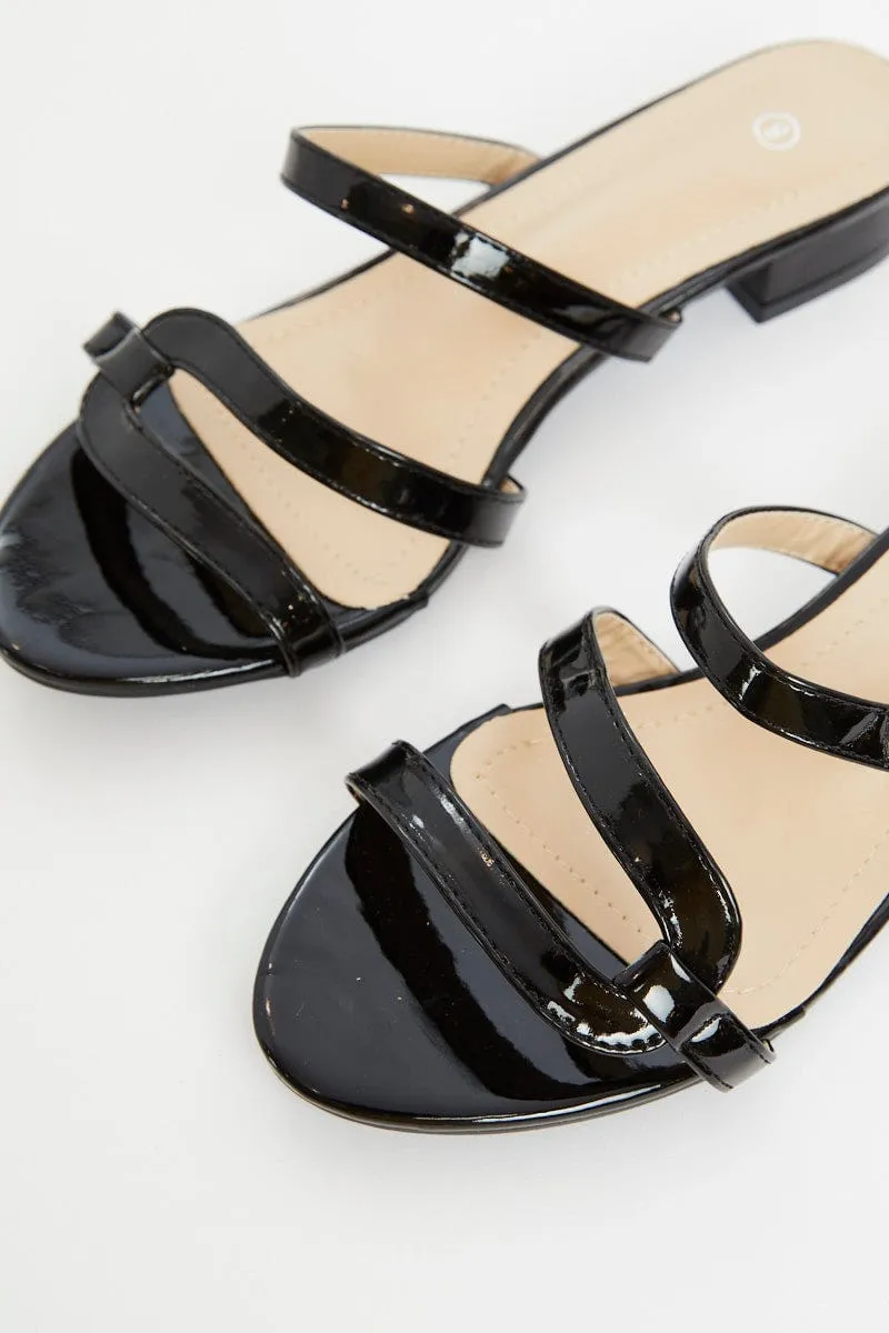 Black Strappy Heels