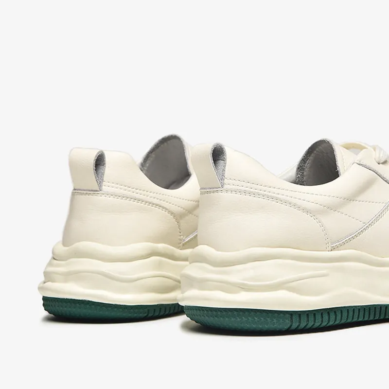 Women's Original Sole Low-top Sneakers in Yellow/Green Contrasting