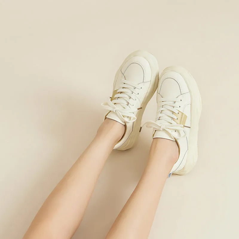 Women's Original Sole Low-top Sneakers in Yellow/Green Contrasting